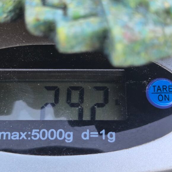 Vintage Mayan Aztec Calendar Clock Wall Plaque Green Red Felt - Picture 14 of 14